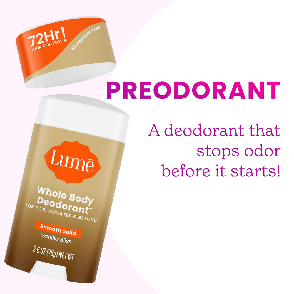 Feet and body folds benefiting from Lume odor control.