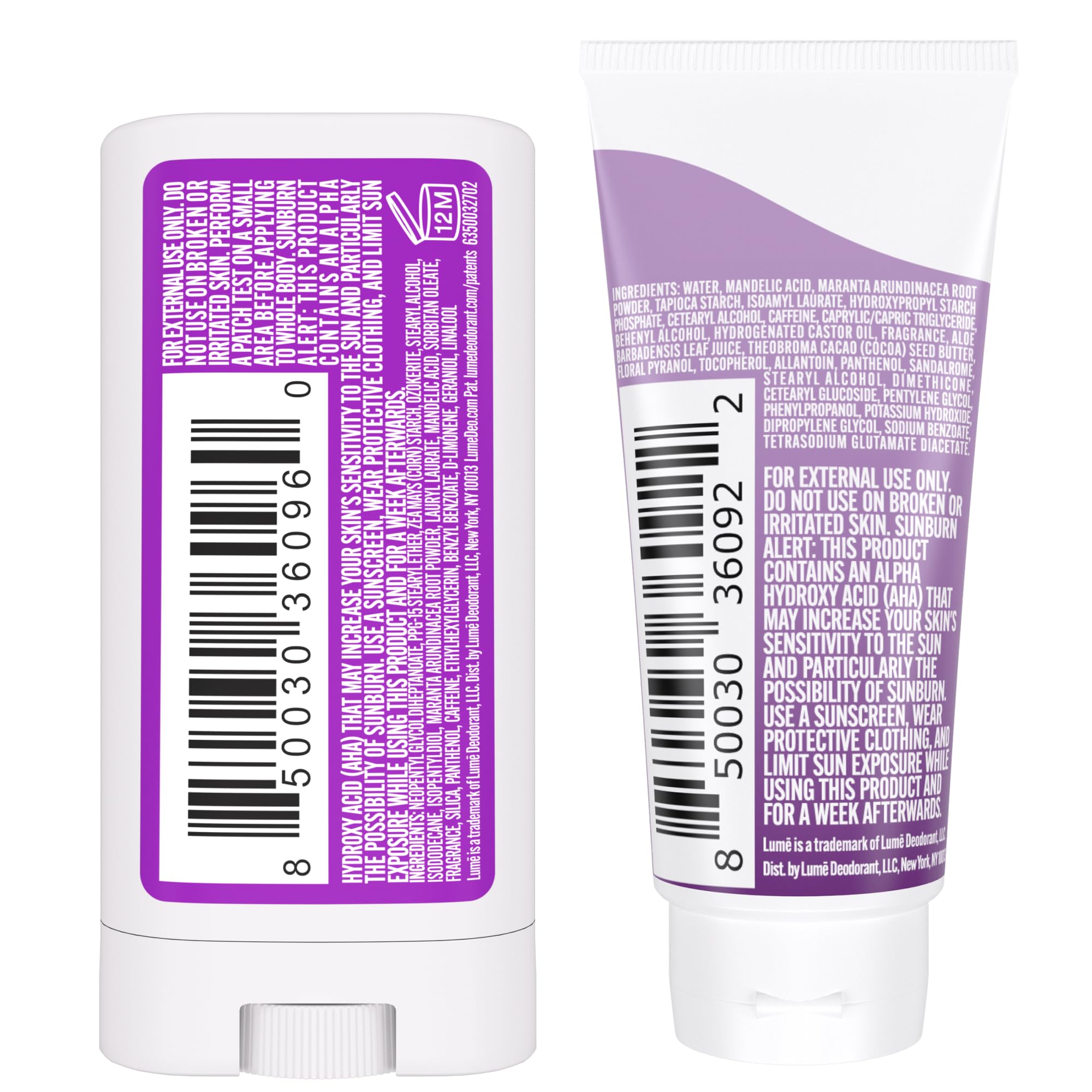 Lume lavender sage duo kit supports versatile odor control.
