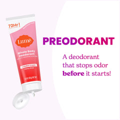 Lume Peony Rose cream application close-up shows smooth texture.
