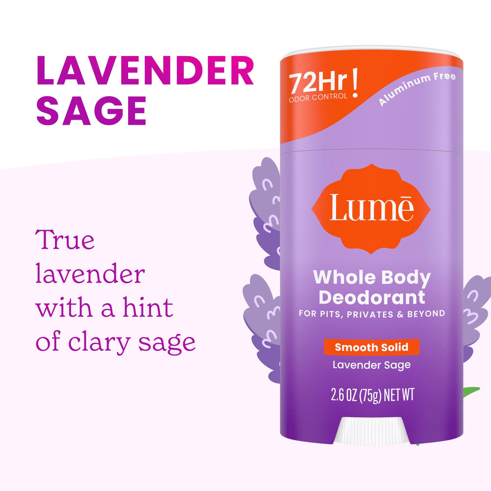 Lume skin-loving formula for gentle daily protection.