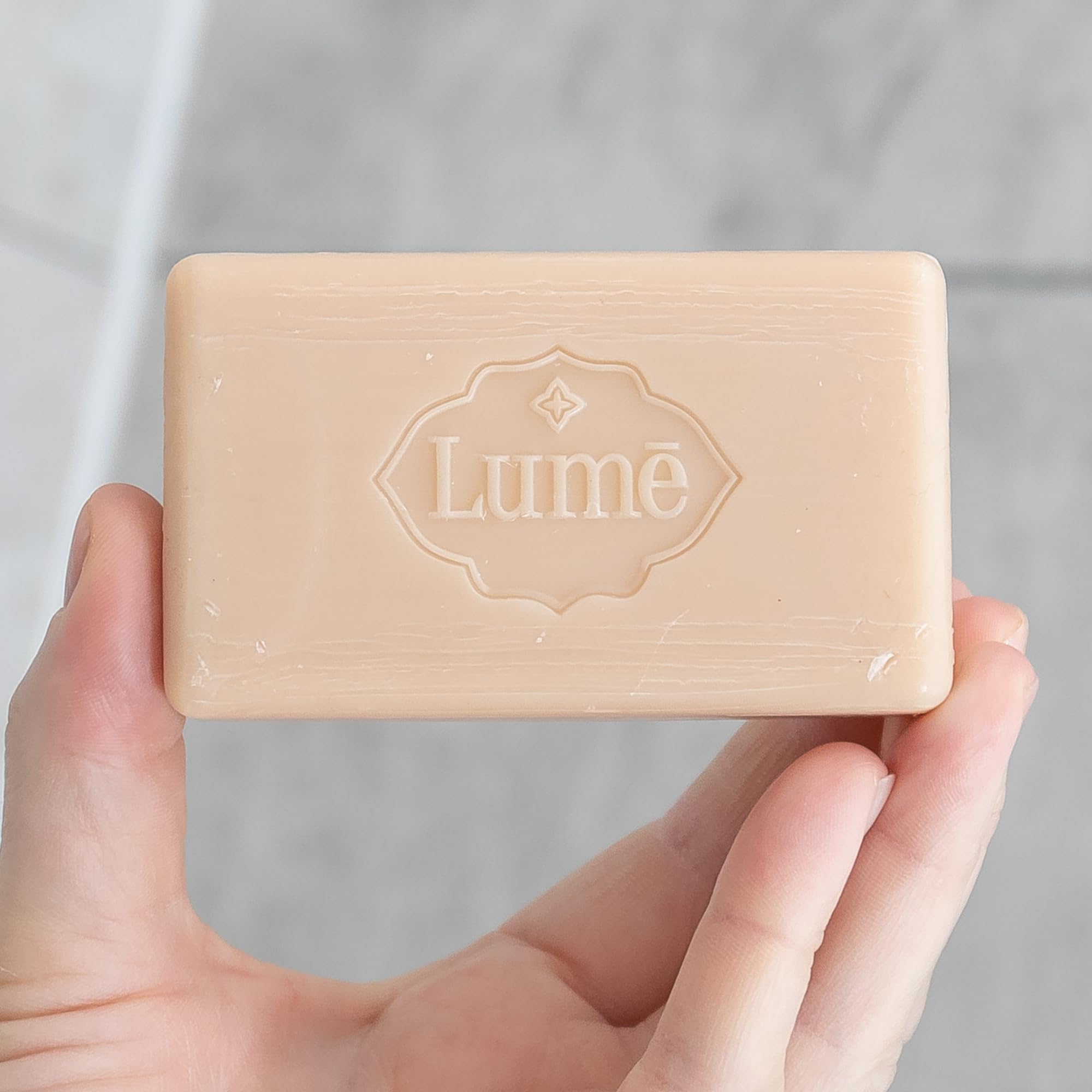 Lume bar soap hypoallergenic and skin safe for external use