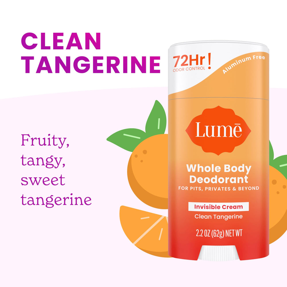 Lume 72 hour odor control claim for extended freshness across zones