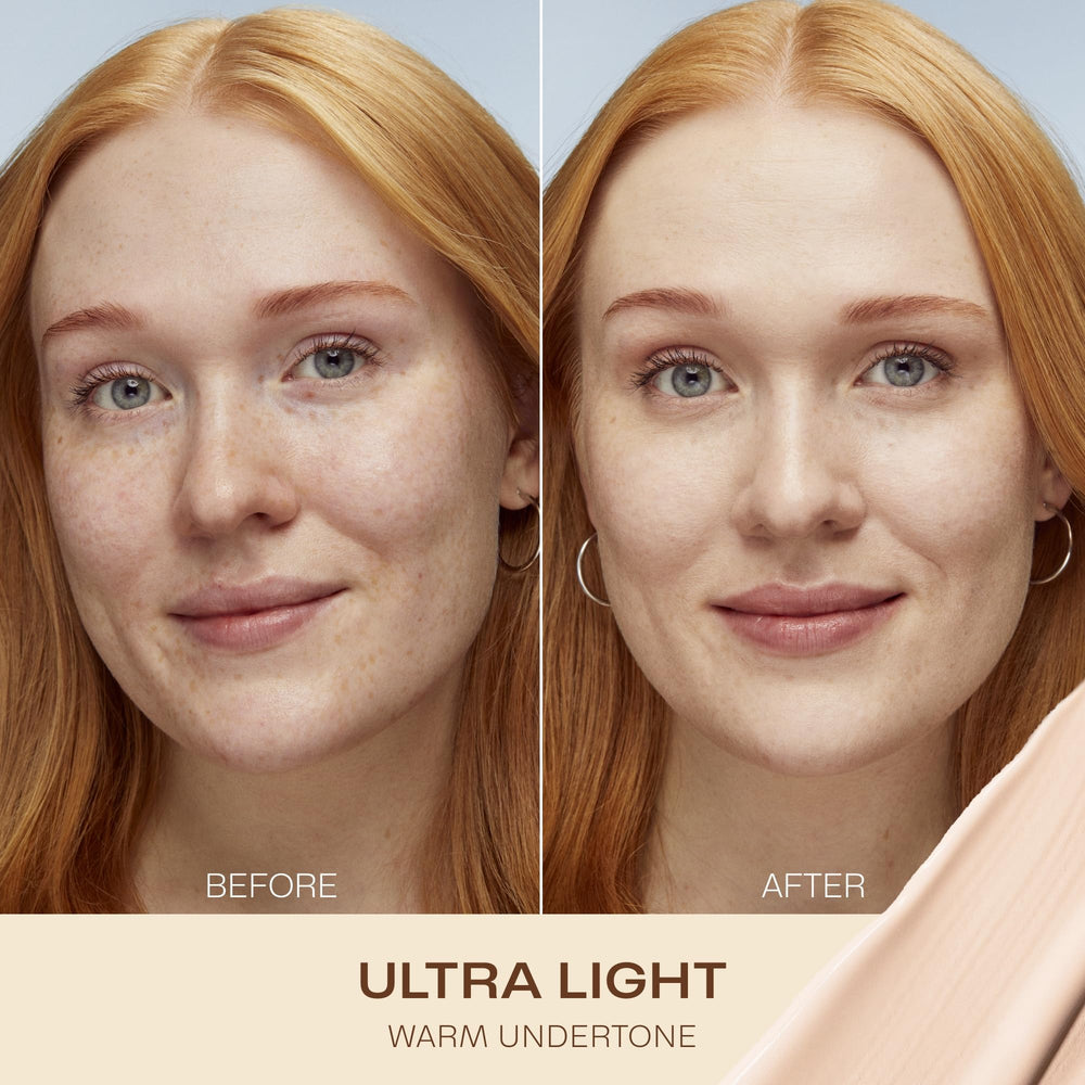 Lumene CC Cream universal shades palette for easy skin-tone matching.
