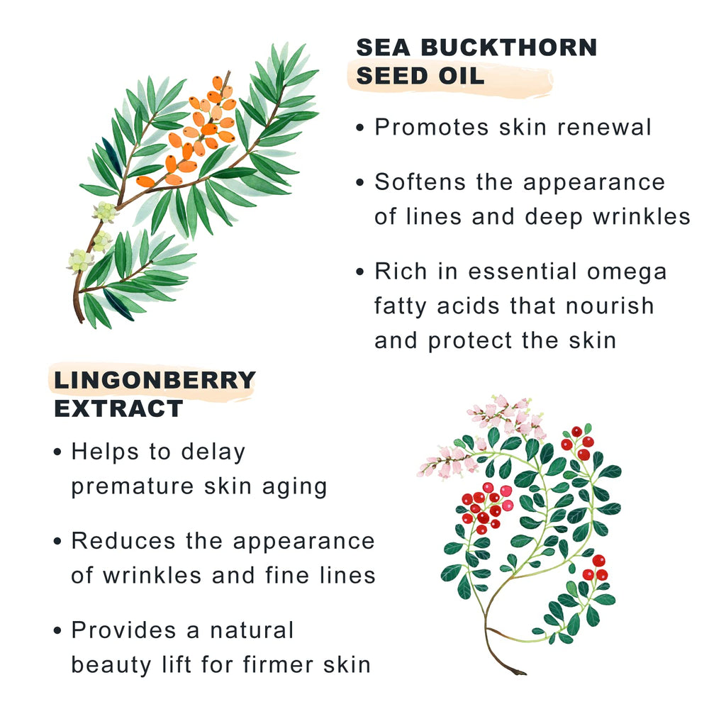 Lumene Lumo Nordic Bloom facial massage emphasizes tightening along the jawline.