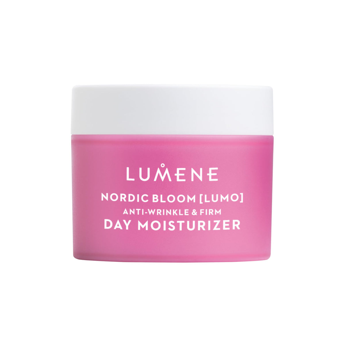 Lumene Nordic Bloom moisturizer bottle pump for convenient daily application