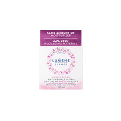 Lumene Nordic Bloom cream swirl texture highlighting smooth, fast-absorbing care