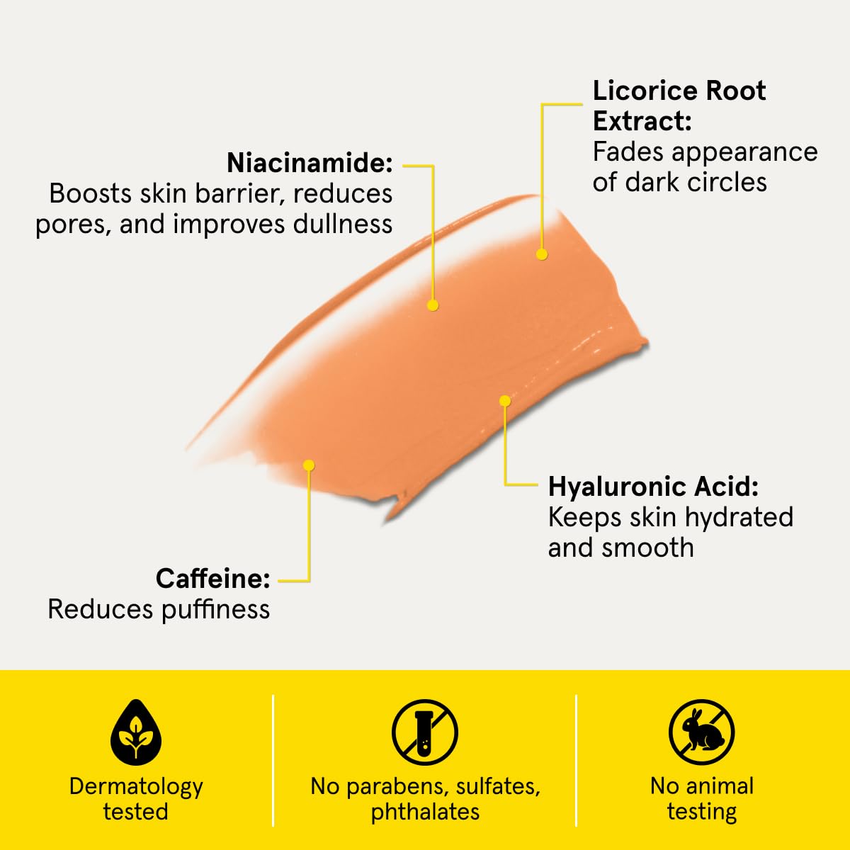 Lumin Niacinamide and Hyaluronic Acid formula supports hydration and tone.