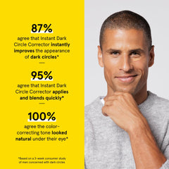 Yellow-tinted color-correcting cream minimizes blue shadows around the eyes.