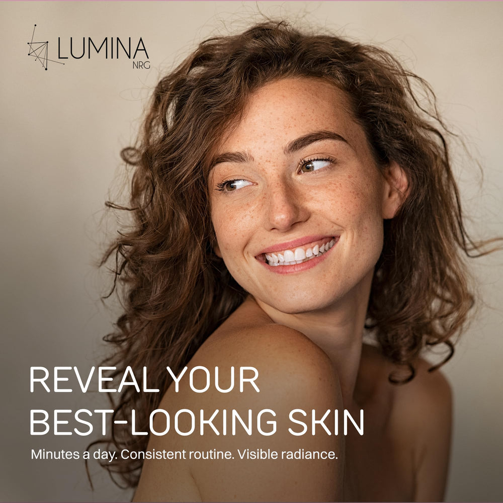 Lumina NRG Mini Glow Pro compact design supports travel skincare routines