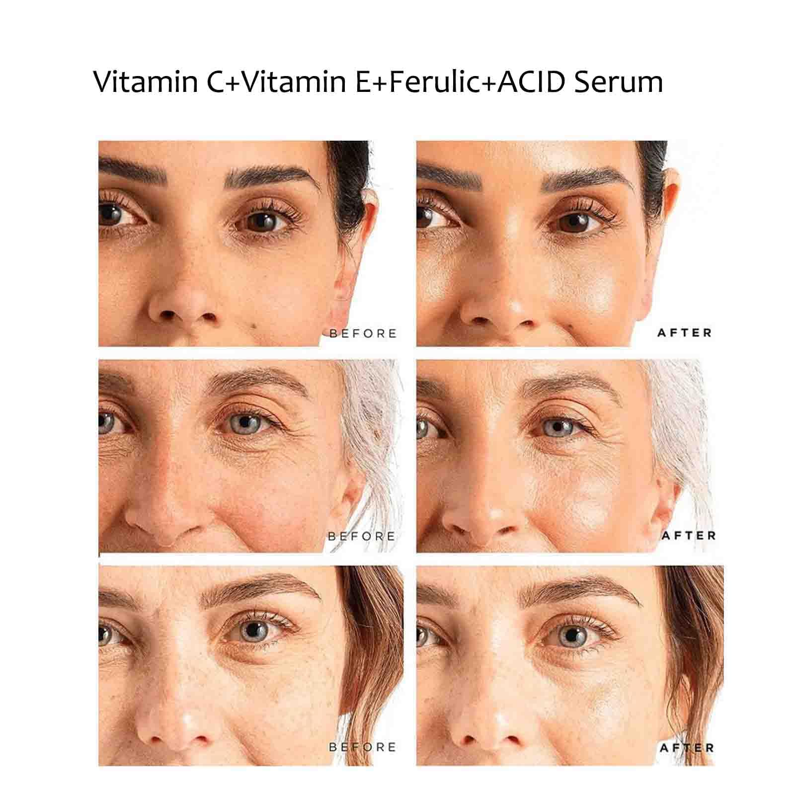 LuminaSkin user applying serum on clean skin during routine.