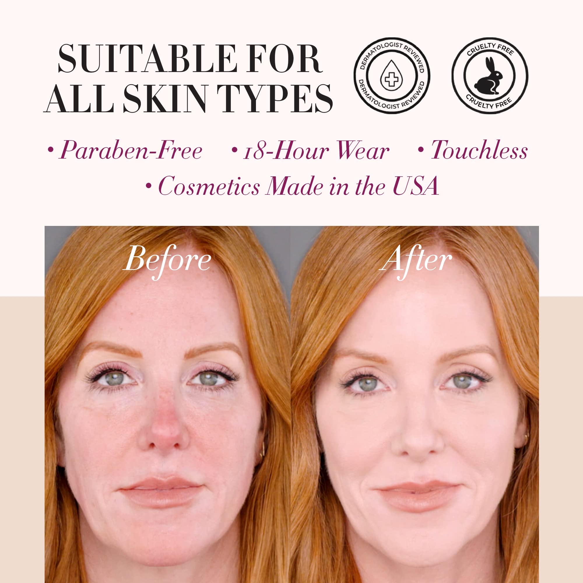 Luminess Air Icon Pro blush-illuminator kit adds natural color and glow.