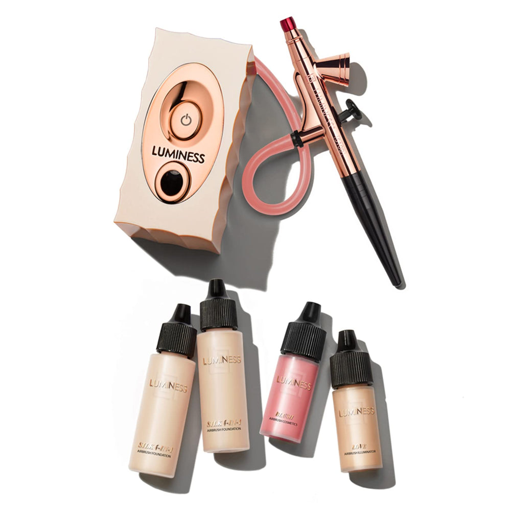Luminess Air Icon Pro whisper motor enables quiet, smooth airbrushing.