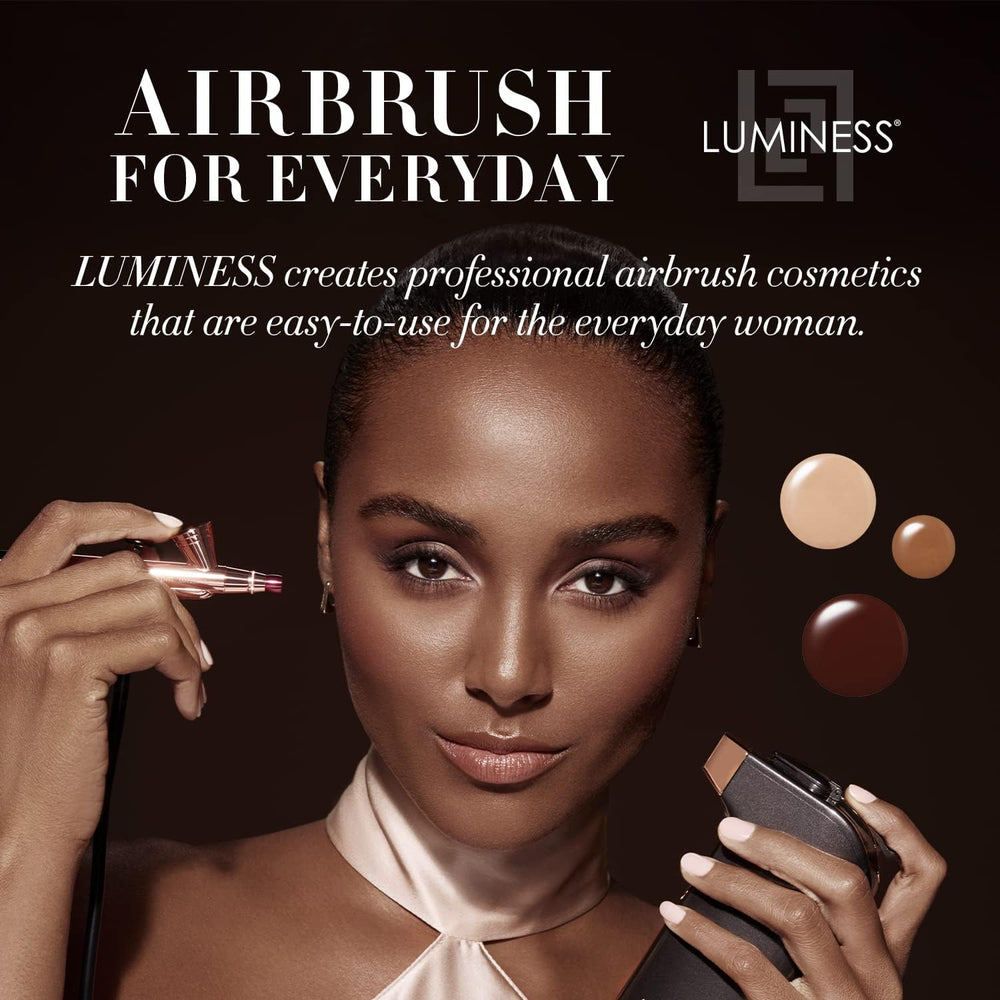 LUMINESS Air Silk 4-in-1 USA-made formula cruelty-free and dermatologist-reviewed.
