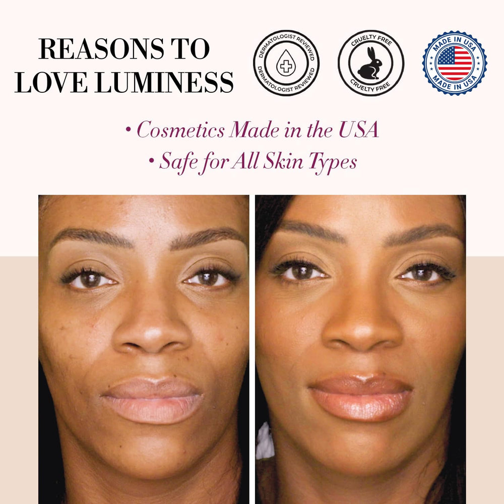 LUMINESS Air Silk cordless airbrush kit for easy daily application.