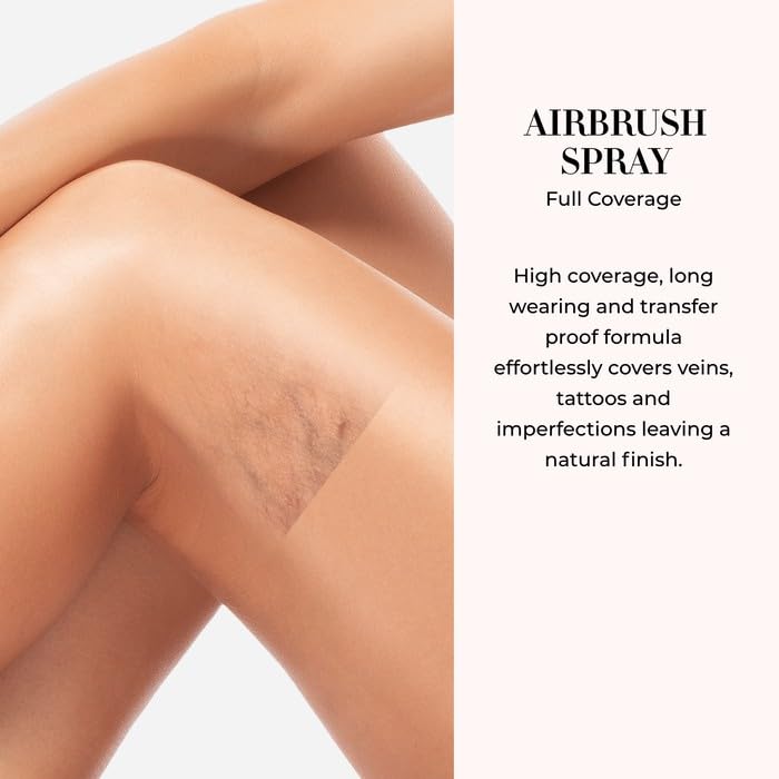 Luminess Airbrush Body Coverage face and body makeup in one versatile product.