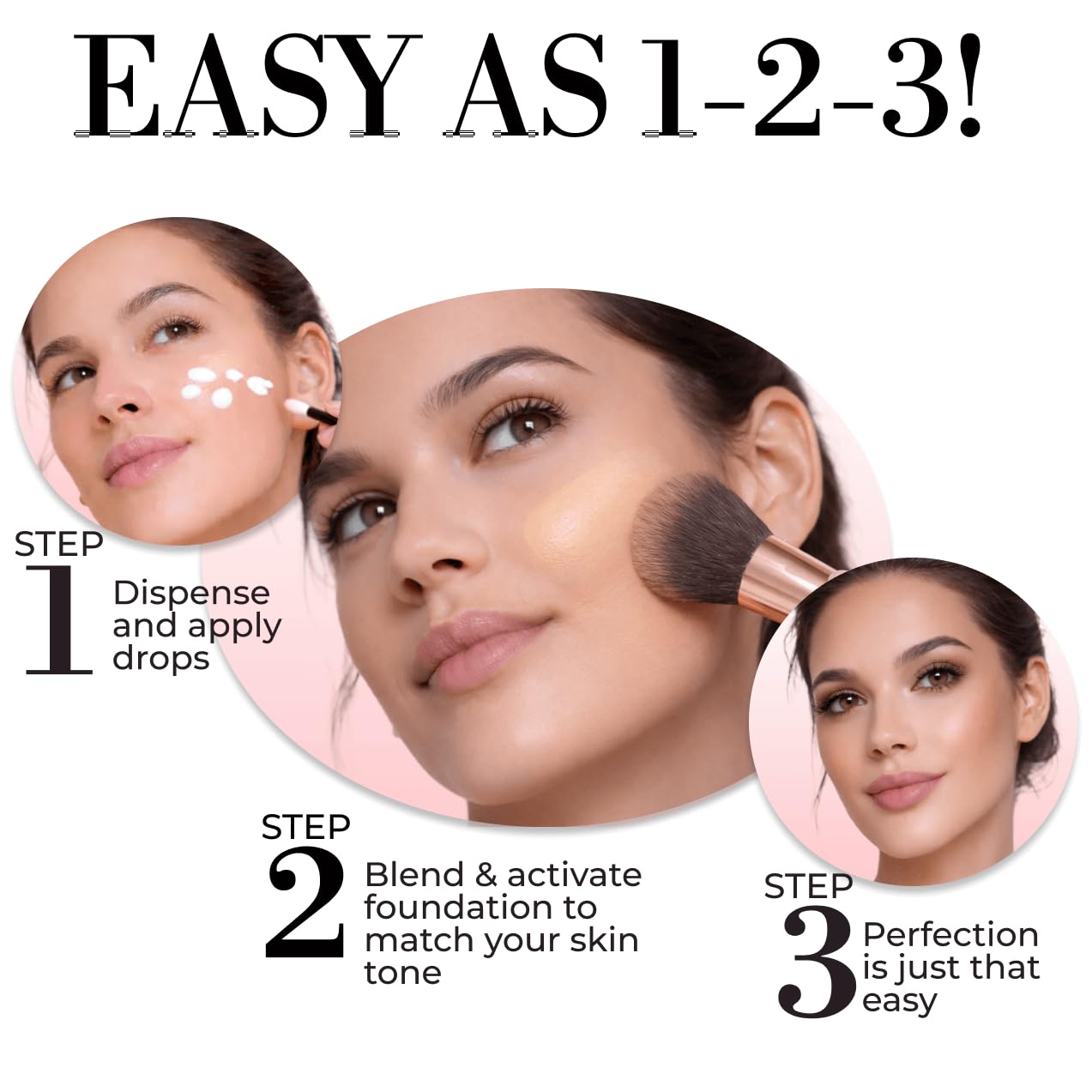 Hydrating formula with hyaluronic acid and vitamin E supports radiant skin.