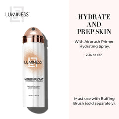 Luminess Hydrolyzed Silk conditioning formula for smoother skin