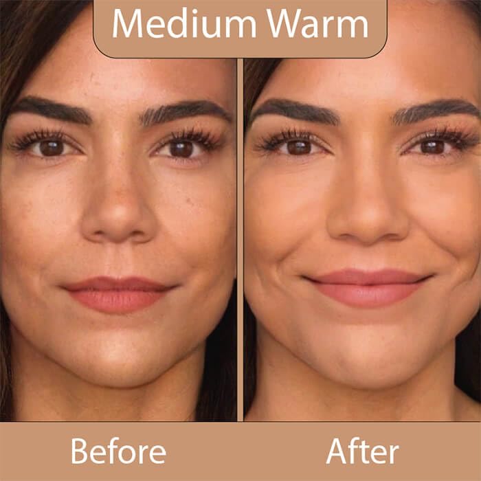 LUMINESS Silk airbrush foundation mist-dispense offers smooth, hydrated appearance