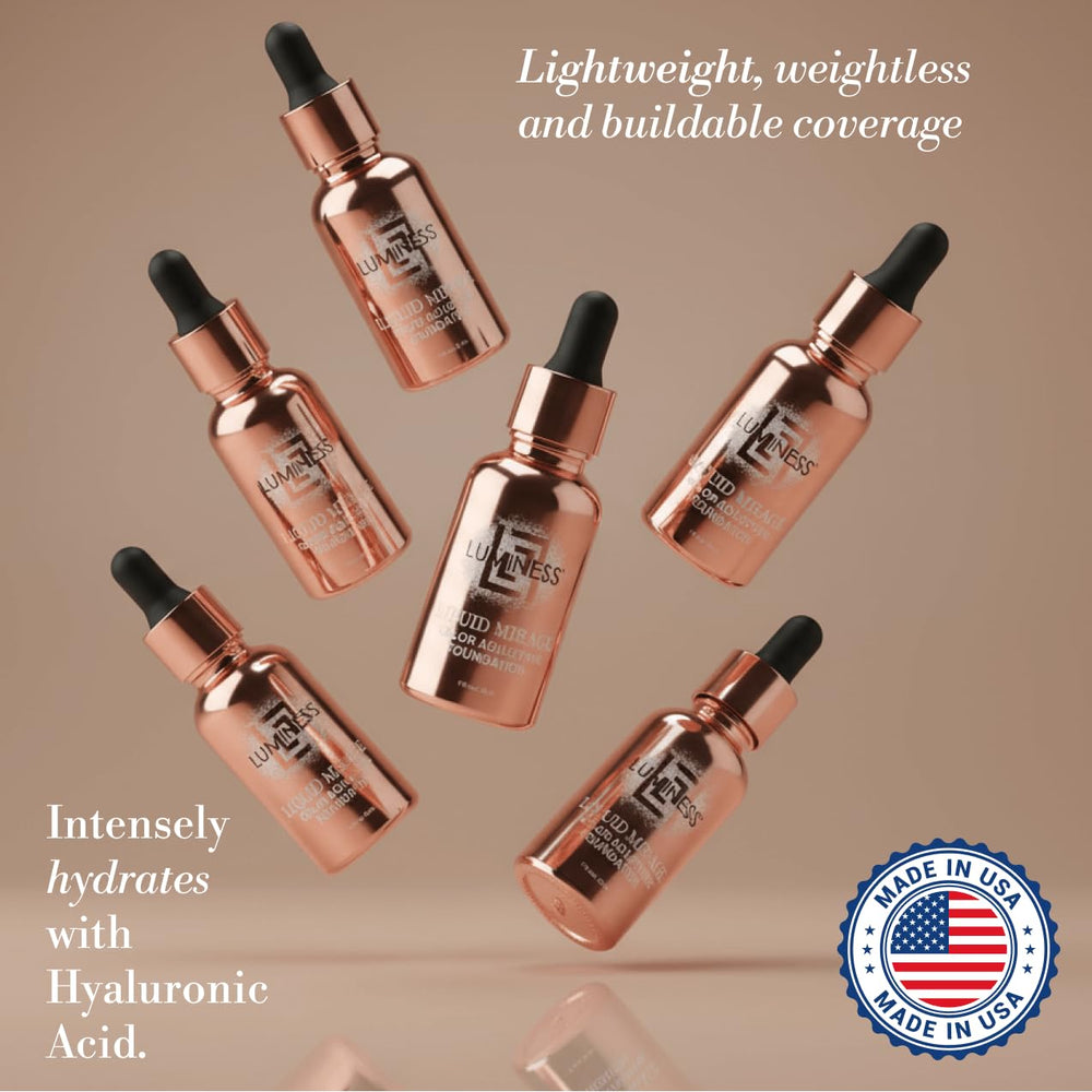SPF 50 primer under makeup helps protect and smooth skin.