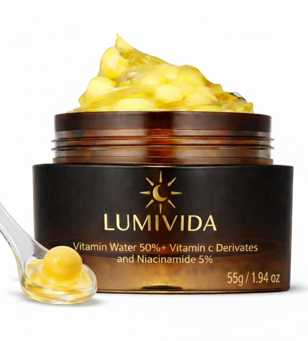 LumiVida Salmon DNA Face Cream bottle pump for easy daily hydration