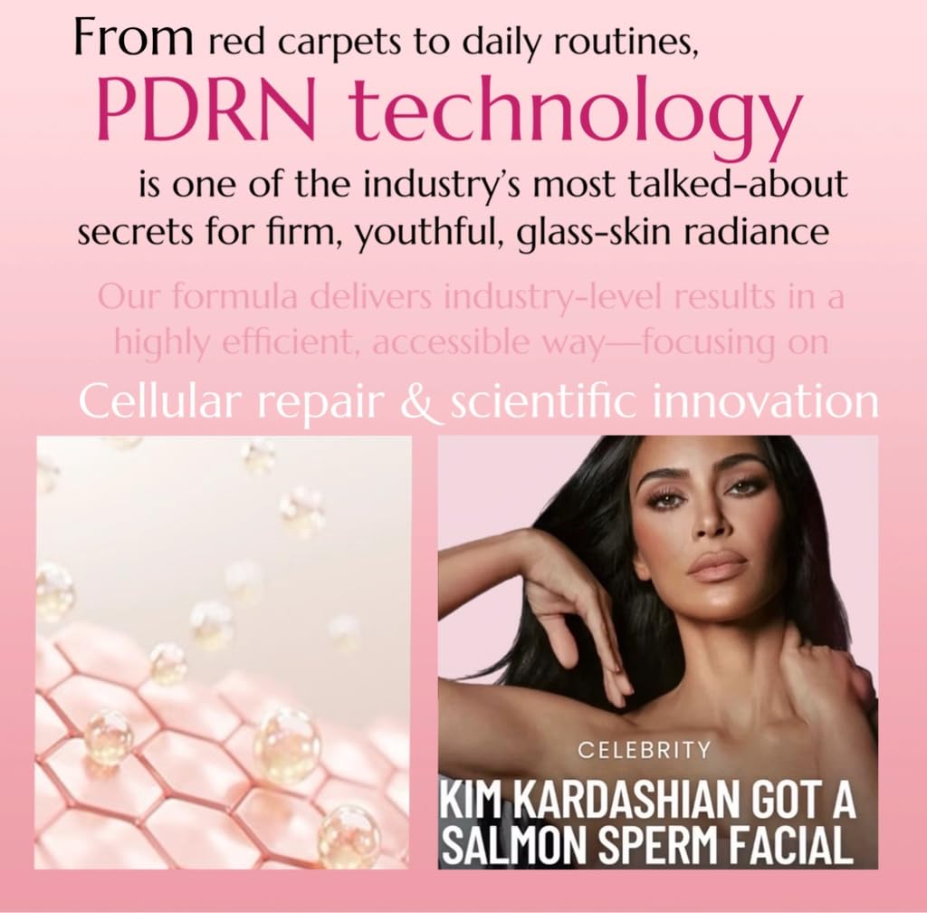 LumiVida skin renewal concept with PDRN and collagen ingredients.