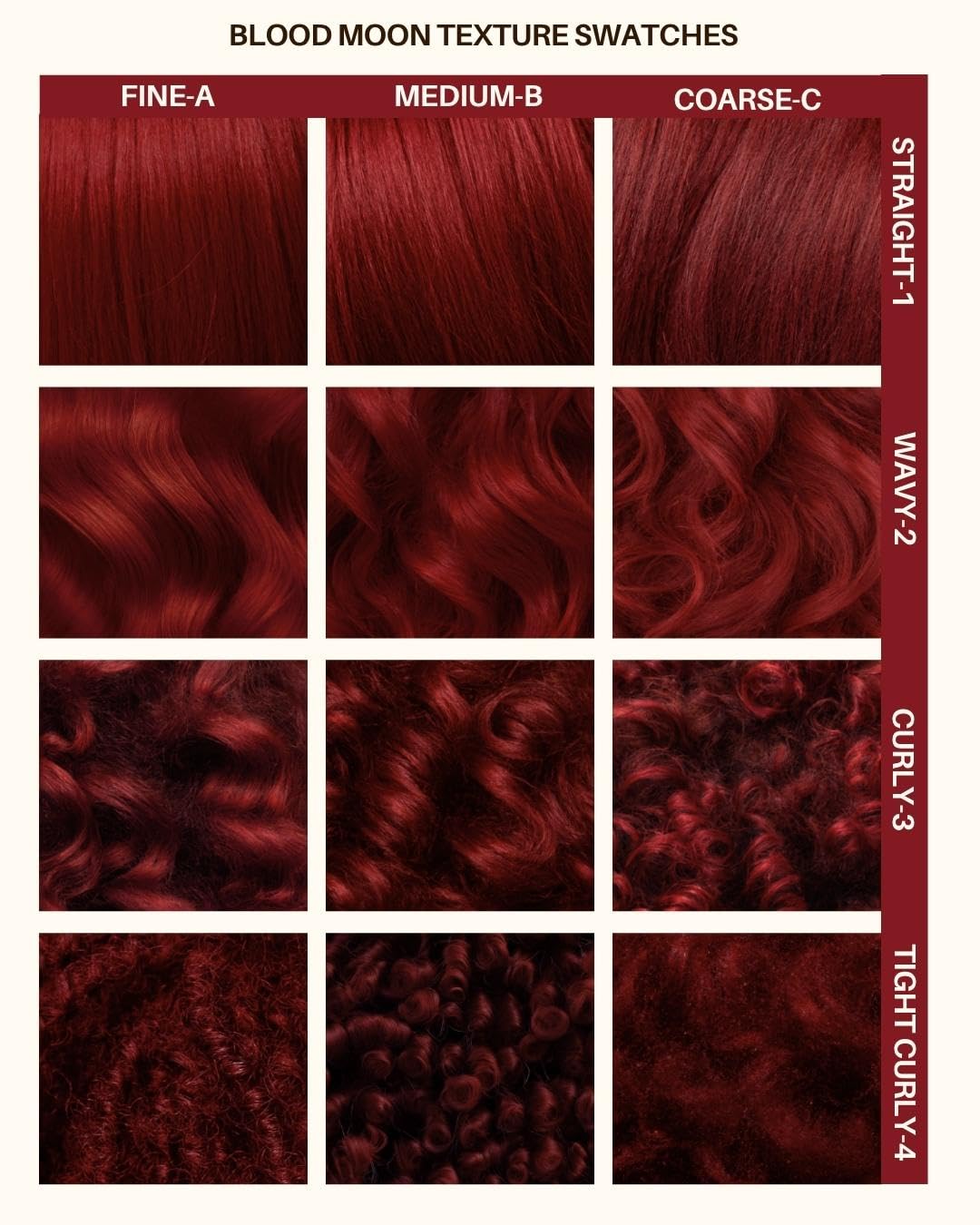 Lunar Tides Blood Moon application step demonstrates easy at-home color process.