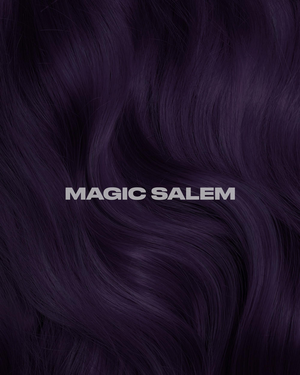 Lunar Tides Magic Salem violet hair swatch showing rich color preview