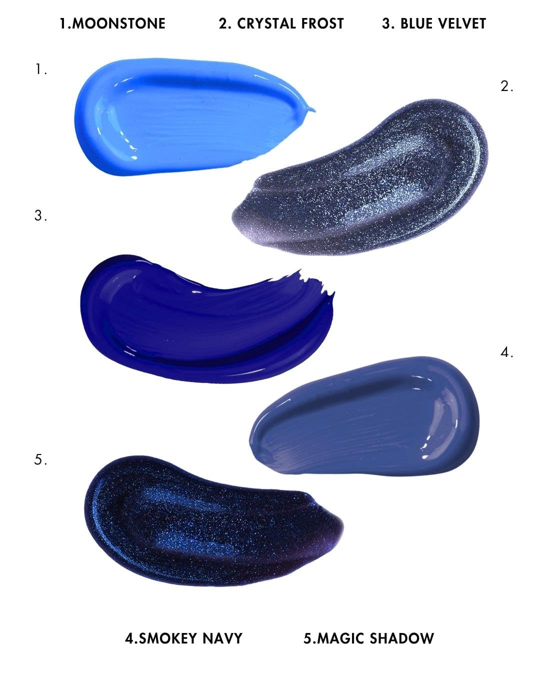 Lunar Tides Magic Shadow shimmer finish adds depth and glow