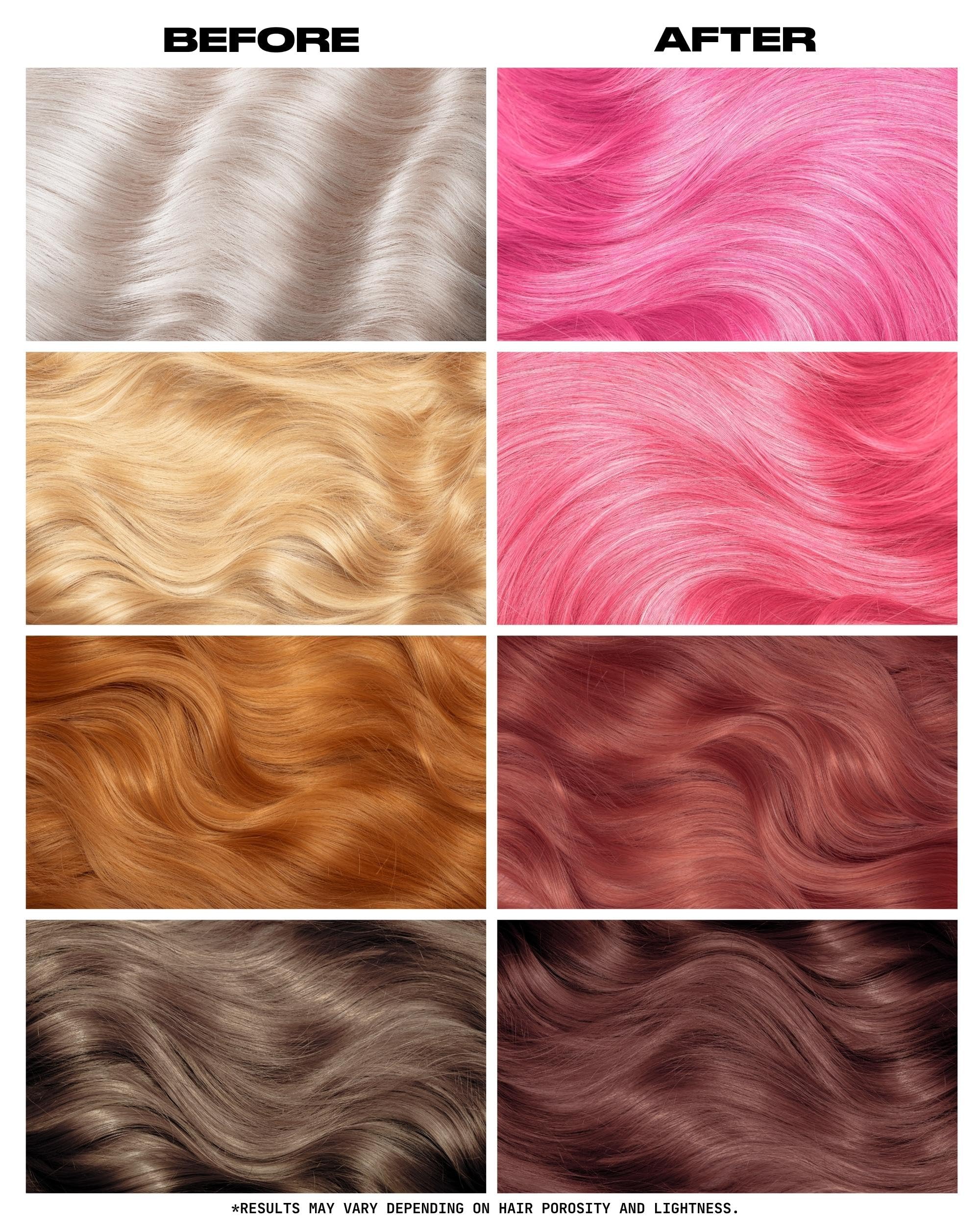 Lunar Tides Petal application steps visual guide for color deposit