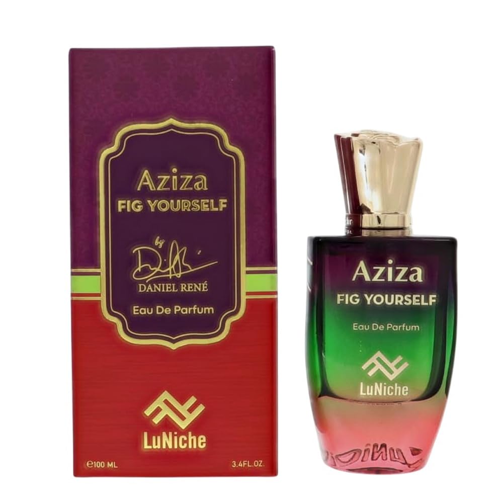 Luniche Aziza Fig Yourself bottle for unisex everyday wear