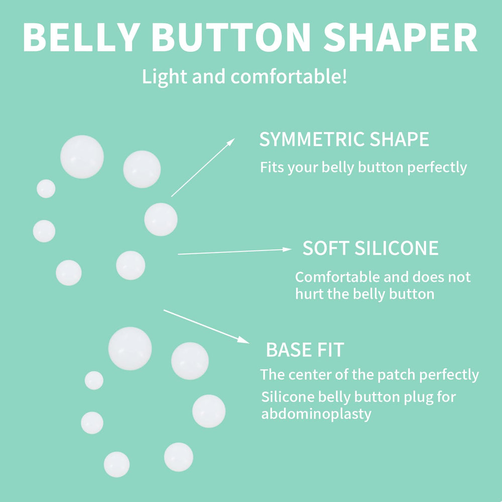 LUODAKA silicone navel shaper offers comfortable post-op support