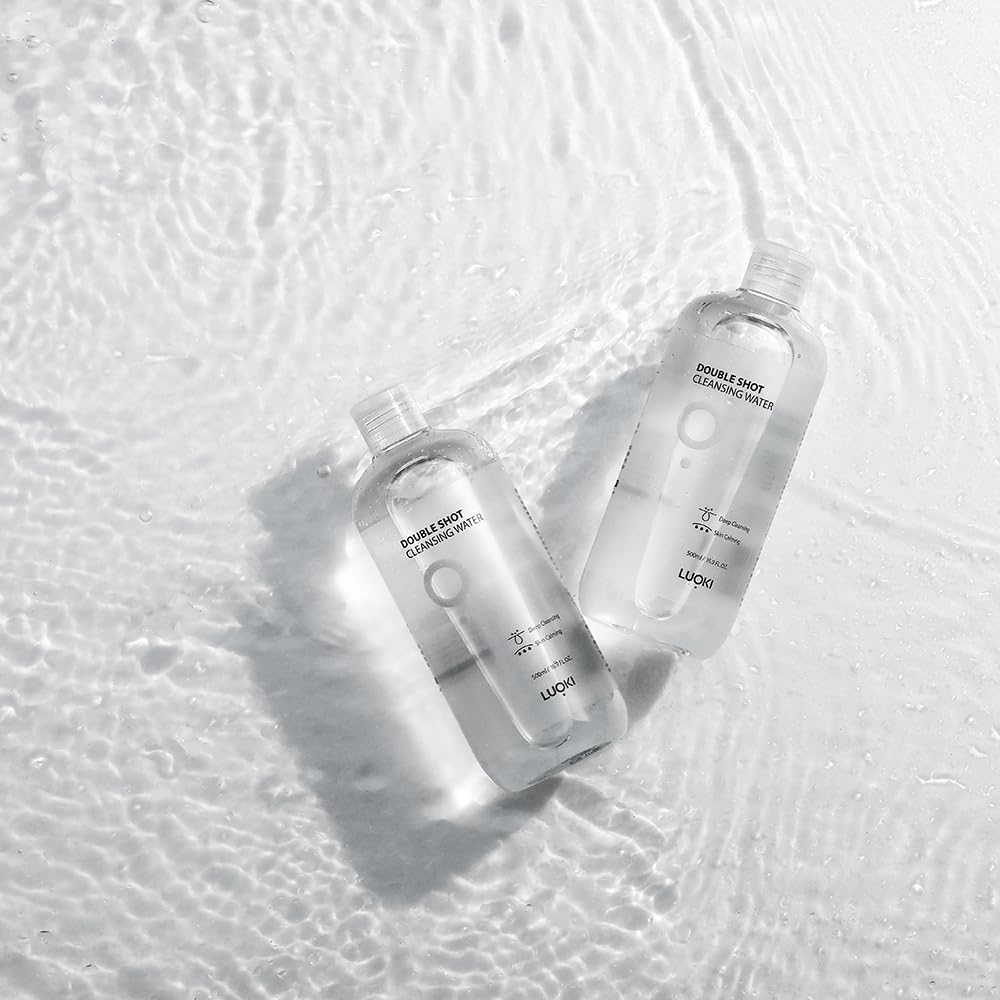 LUOKI pack of 2 cleansing water offers everyday value and gentleness