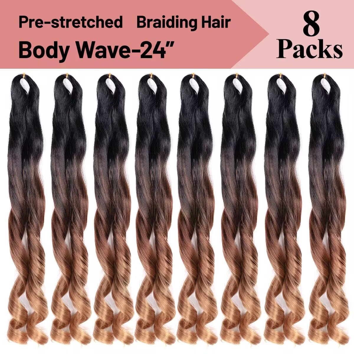 Luoyudu bouncy French curls offer versatile styling options.