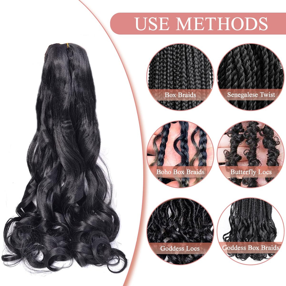 Luoyudu multiple styles like box braids and twists using this hair