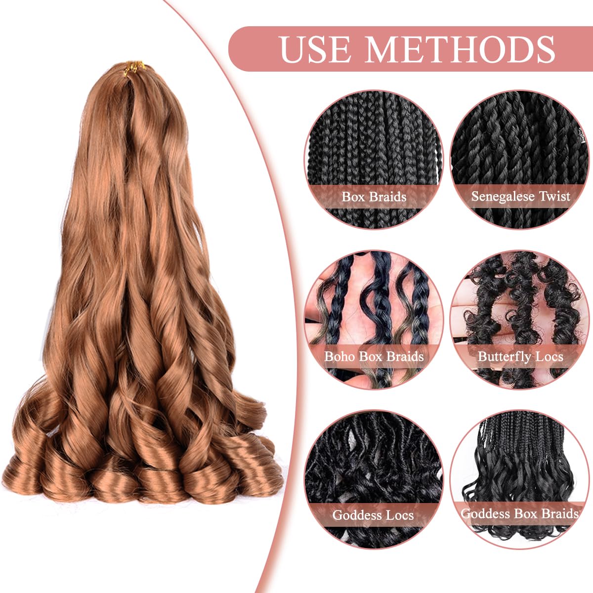 Luoyudu reusable braiding hair for multiple installs.