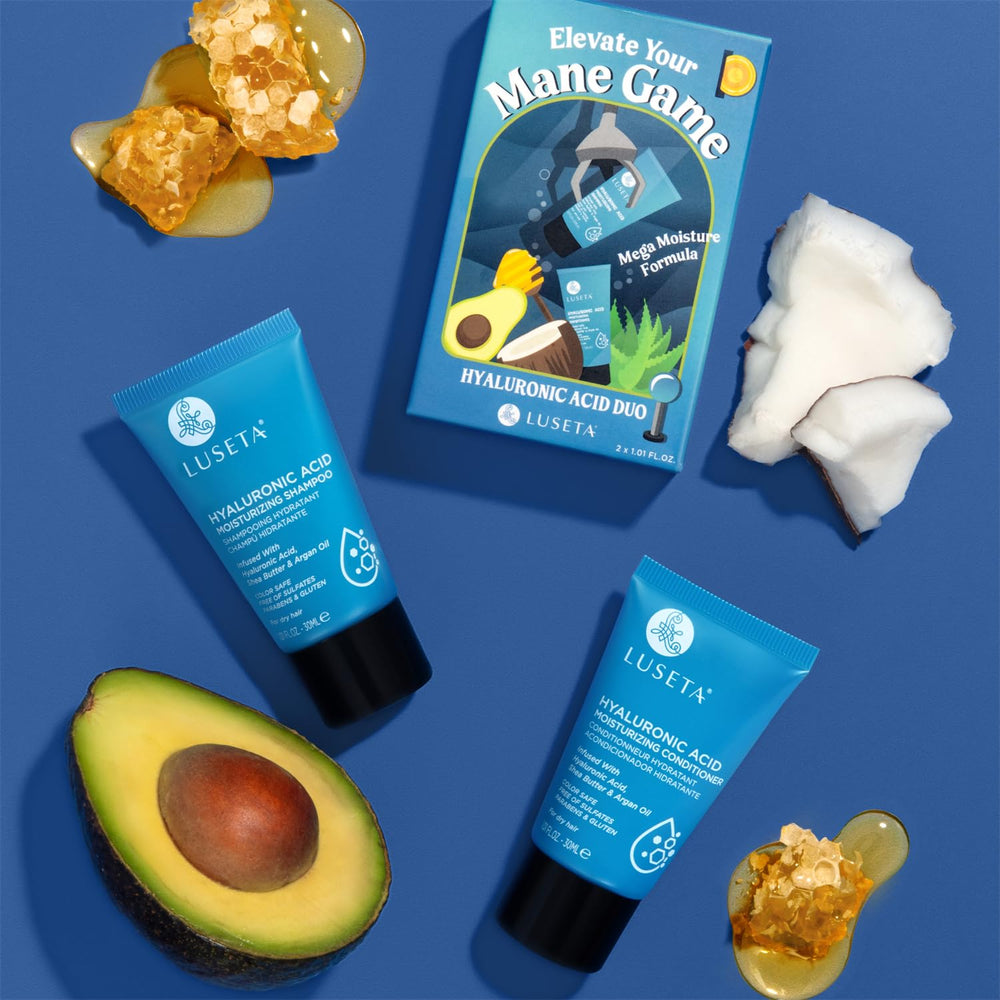 Luseta after-wash hair shows silky, manageable shine.