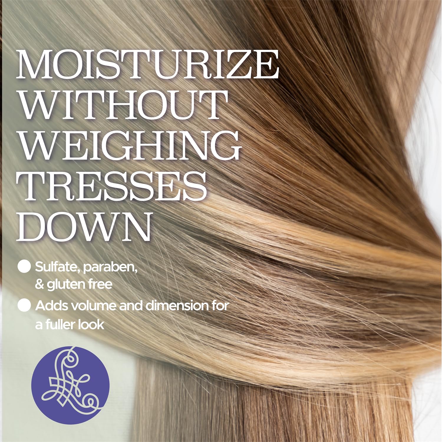 Luseta Biotin B-Complex Hair Oil being applied to hair for strengthening and hydration