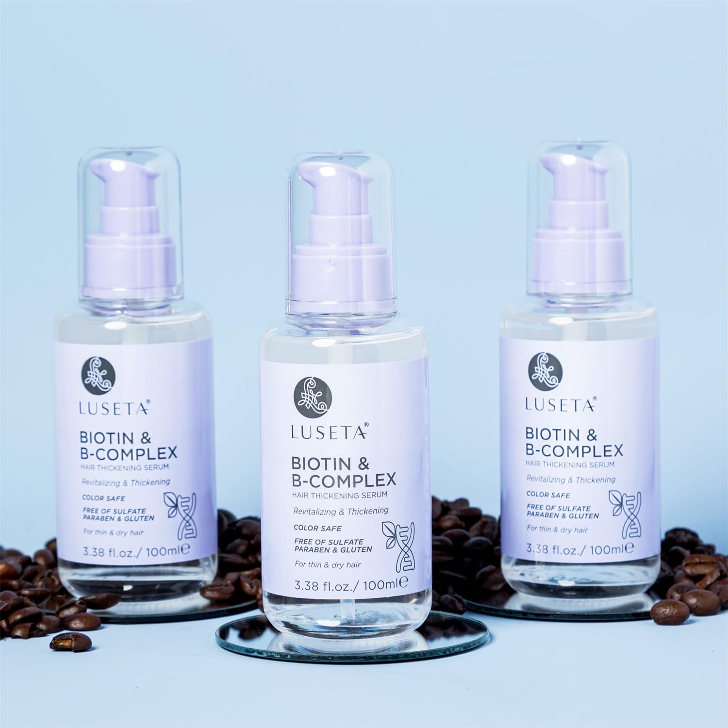 Luseta Biotin B-Complex Hair Oil color-safe formula for treated hair