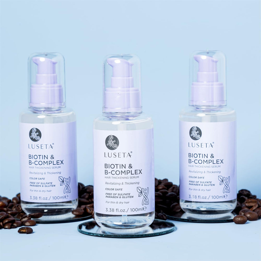 Luseta Biotin B-Complex Hair Oil color-safe formula for treated hair