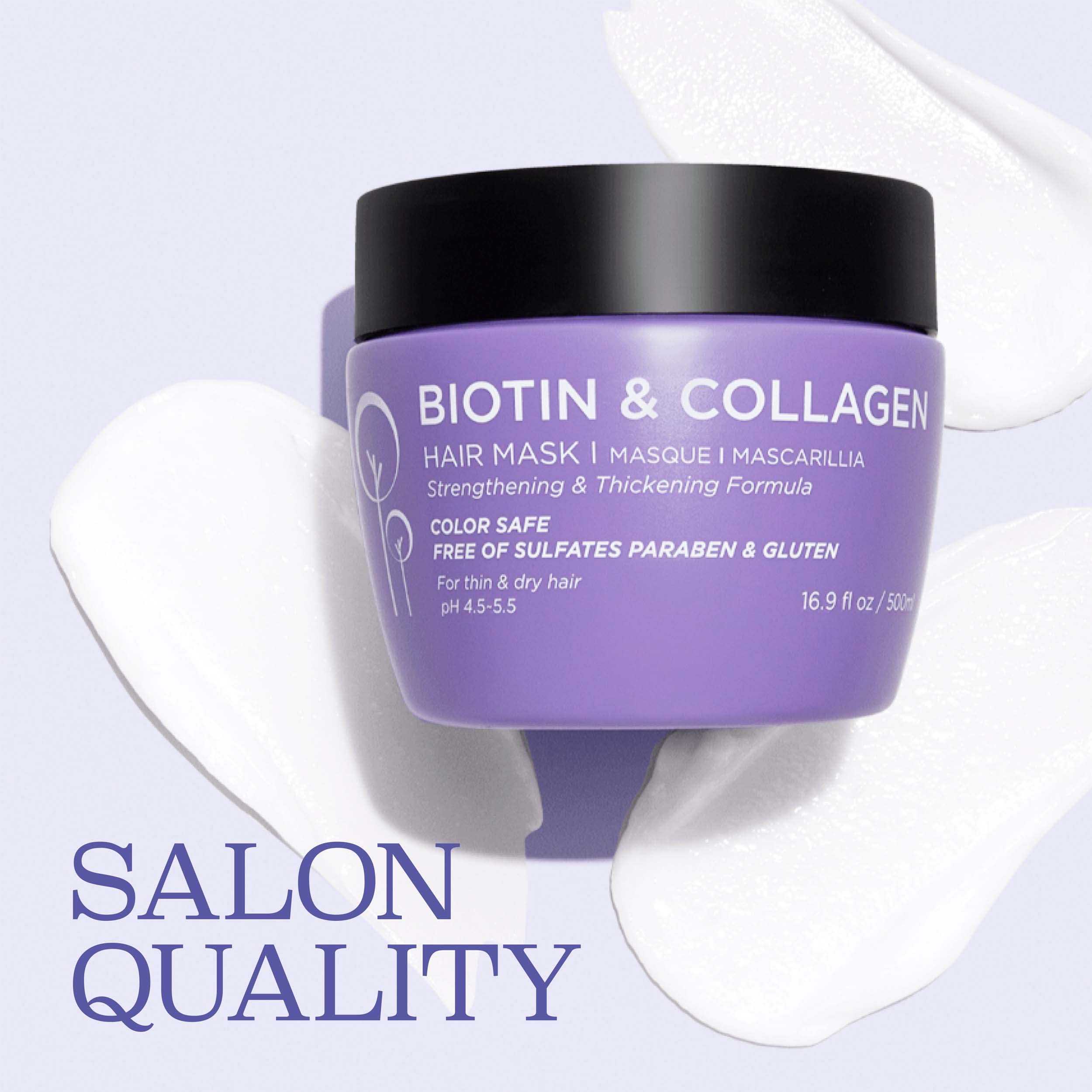 Color-safe Luseta Biotin Collagen Hair Mask for color-treated hair