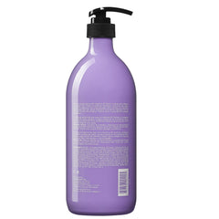 Close-up shows Luseta label highlighting biotin and collagen for elasticity