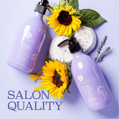 Luseta Biotin Conditioner bottle supports stronger, smoother strands.