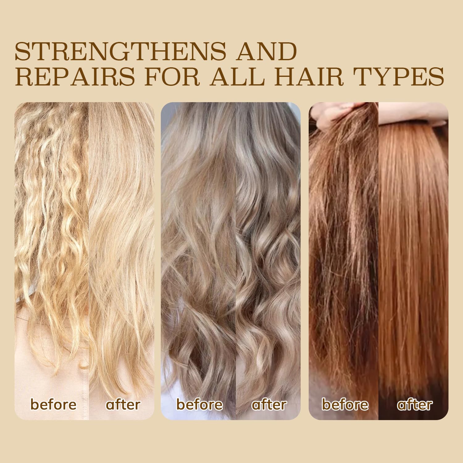 Luseta Bonding Shampoo bottle helps rebuild bonds for stronger strands