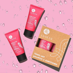 L LUSETA Cheveux brillants et nourris, texture soyeuse après application