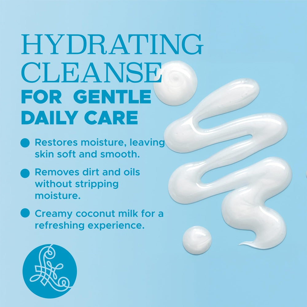 Luseta body wash pump-dispense in hand for easy cleansing