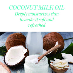 Luseta Coconut Milk Body Wash pump top for easy daily use