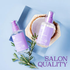Luseta Coconut Moisture Hair Oil nourishes ends and scalp