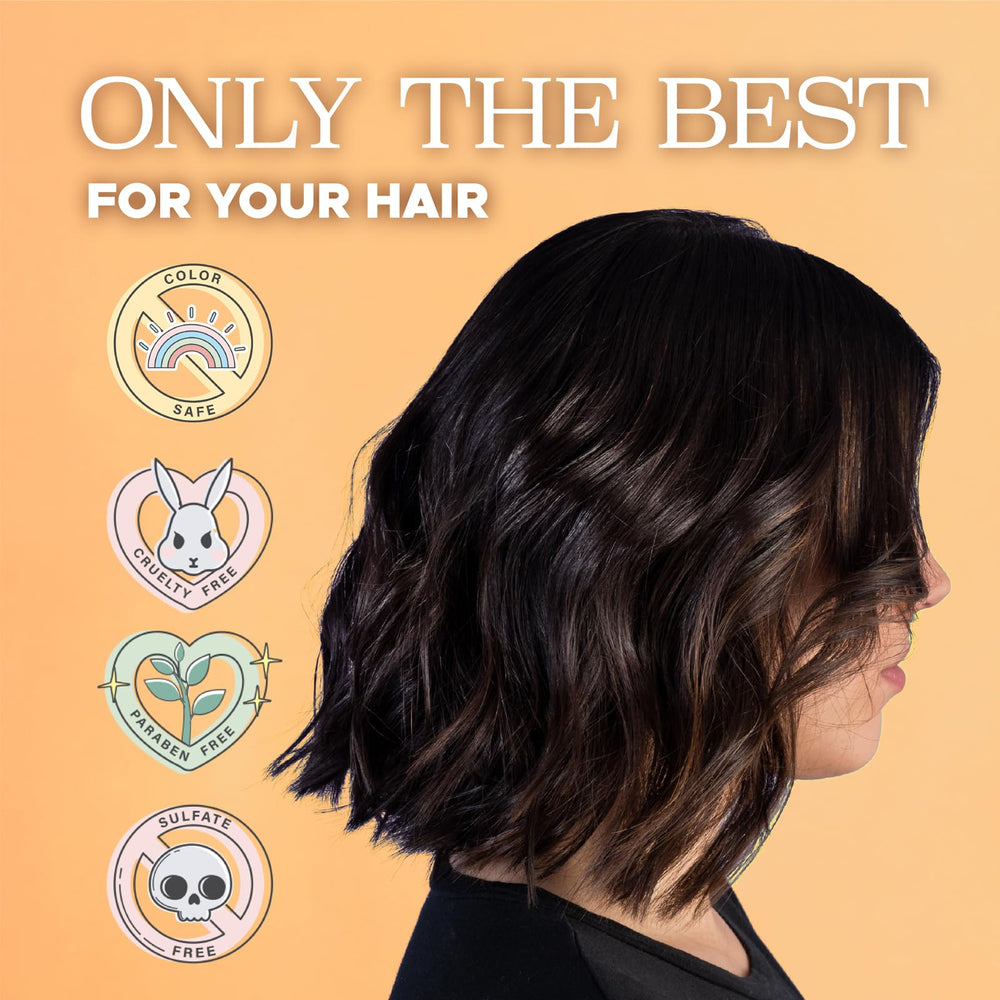 Luseta color-safe formula icon signaling color protection for hair.