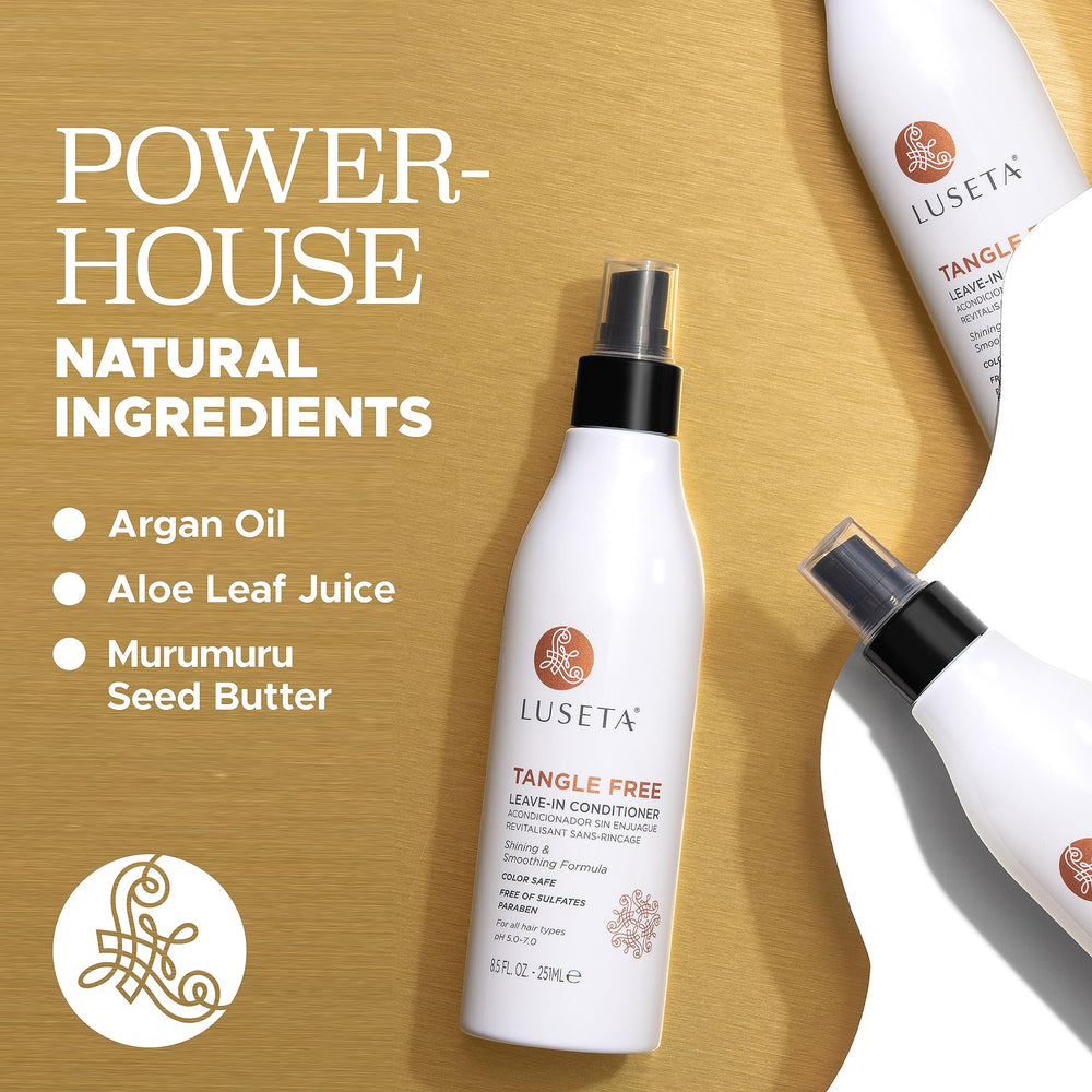 Luseta Color Safe Leave-In Conditioner protecting color during styling