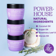 Luseta Curly Hair Mask detangle action during wash day.